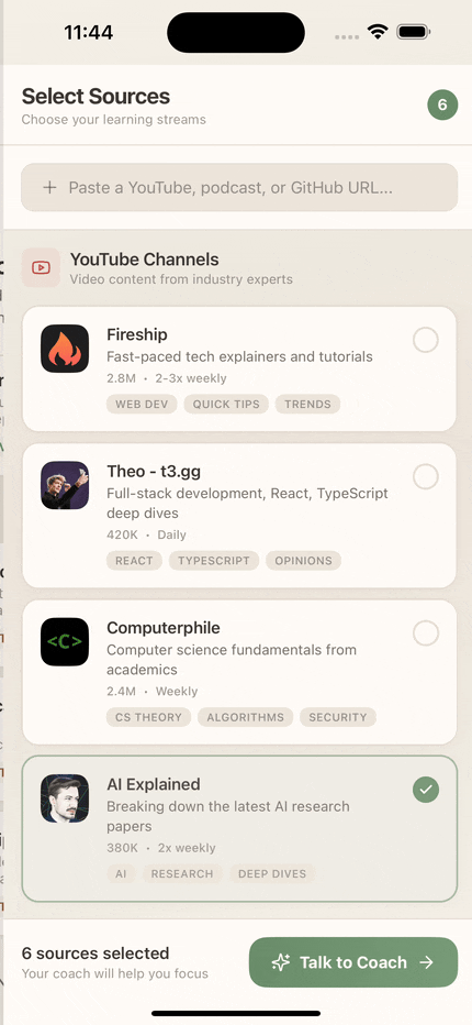 Your personalized AI curriculum in Lantern Room